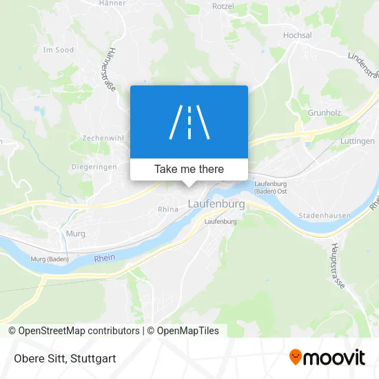 Карта Obere Sitt