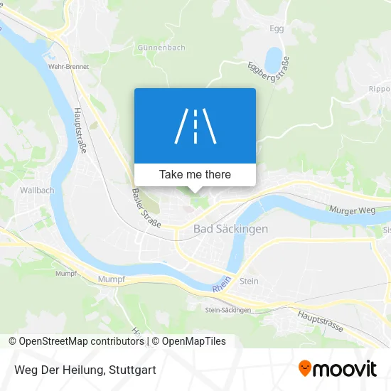 Карта Weg Der Heilung