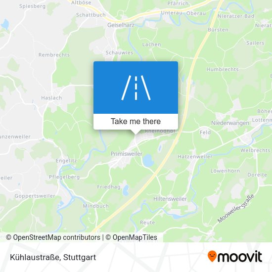Kühlaustraße map