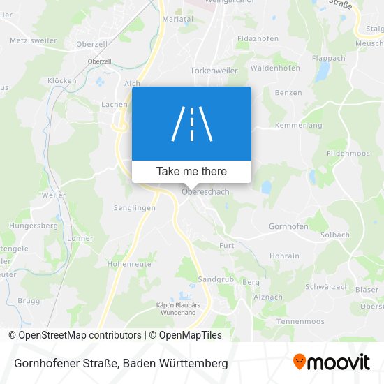 Gornhofener Straße map