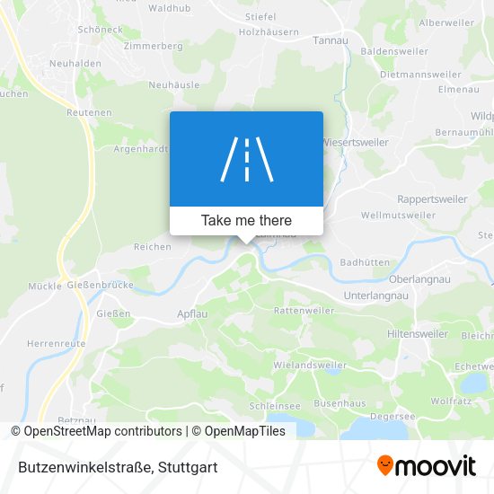 Butzenwinkelstraße map