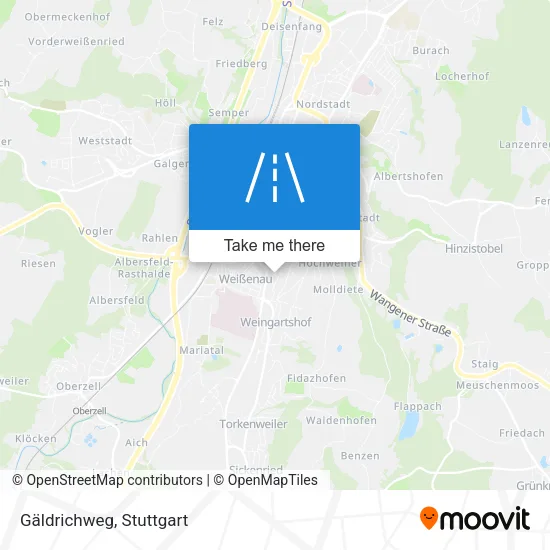 Карта Gäldrichweg