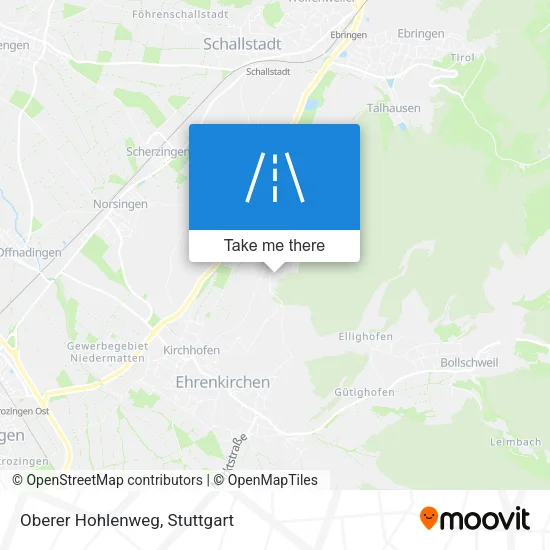 Карта Oberer Hohlenweg