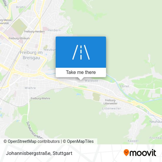 Johannisbergstraße map