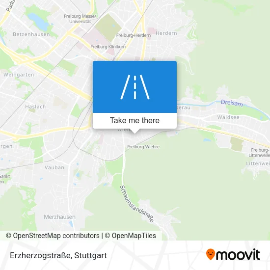 Erzherzogstraße map
