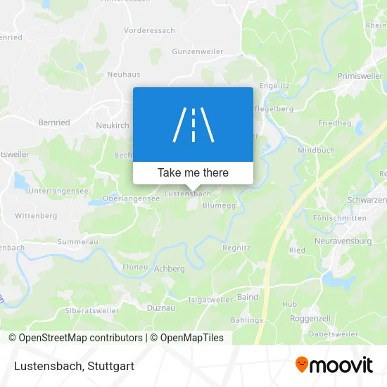 Lustensbach map
