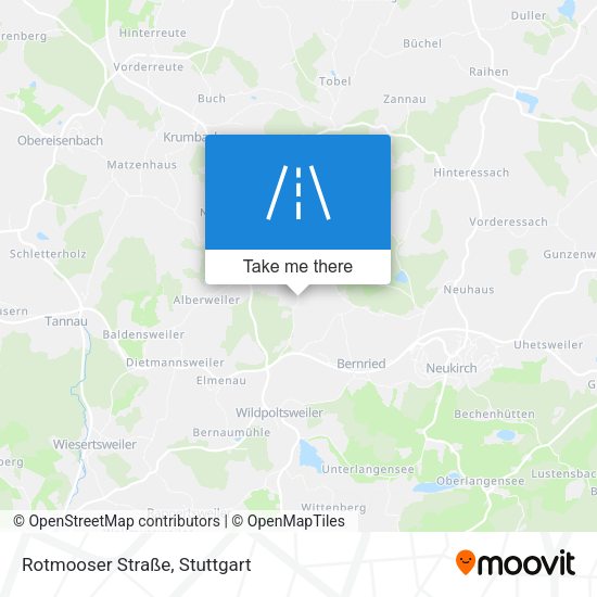Rotmooser Straße map