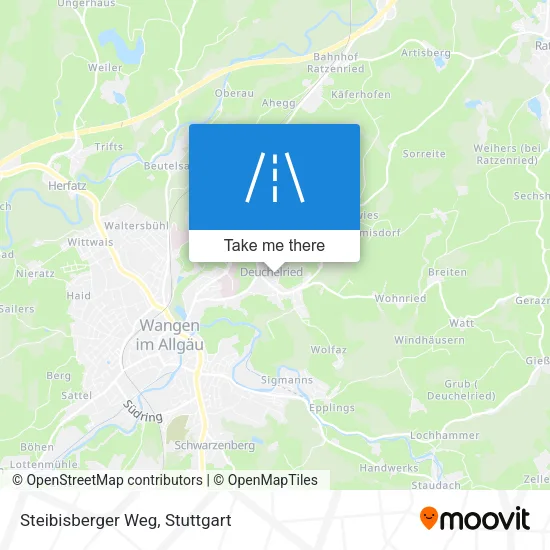Steibisberger Weg map