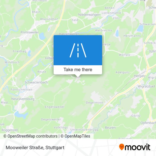 Mooweiler Straße map