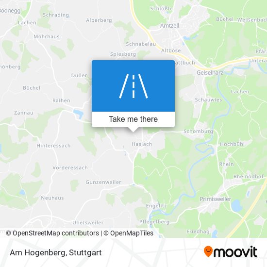 Карта Am Hogenberg