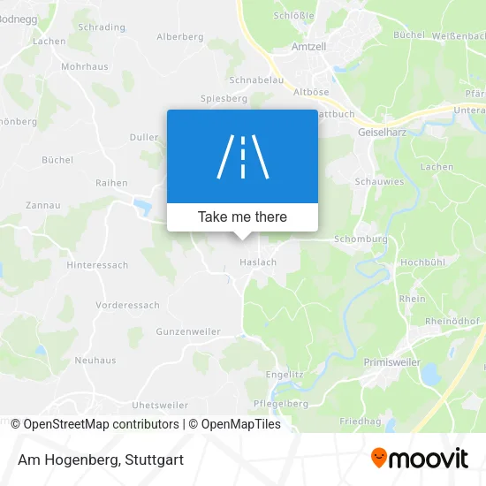 Карта Am Hogenberg