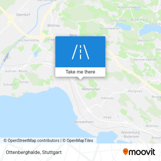 Карта Ottenberghalde