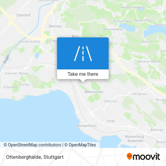 Карта Ottenberghalde