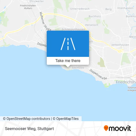 Карта Seemooser Weg