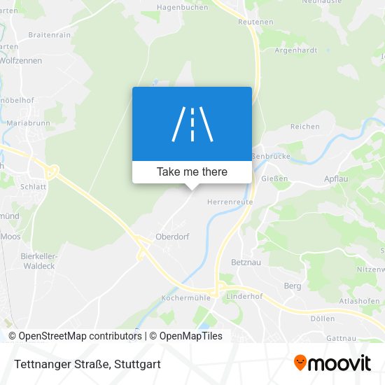 Tettnanger Straße map