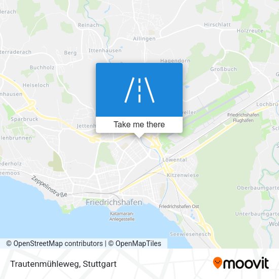 Trautenmühleweg map