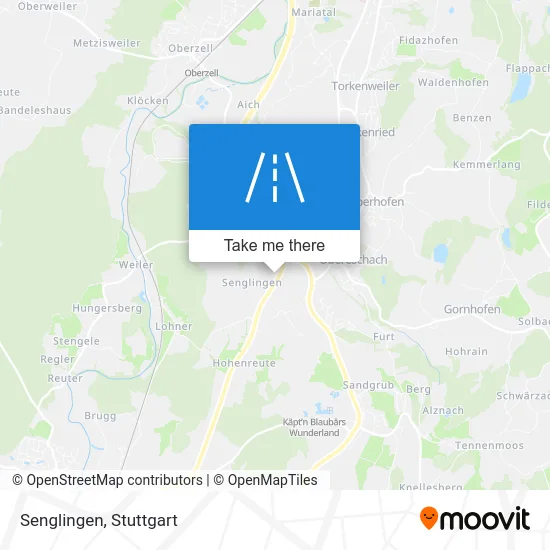 Карта Senglingen