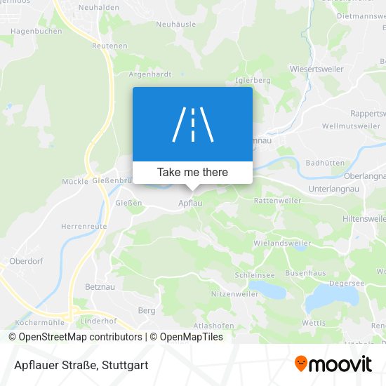 Apflauer Straße map