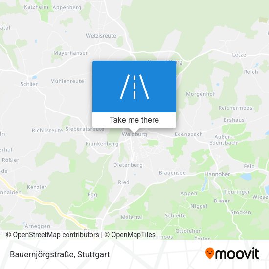 Bauernjörgstraße map