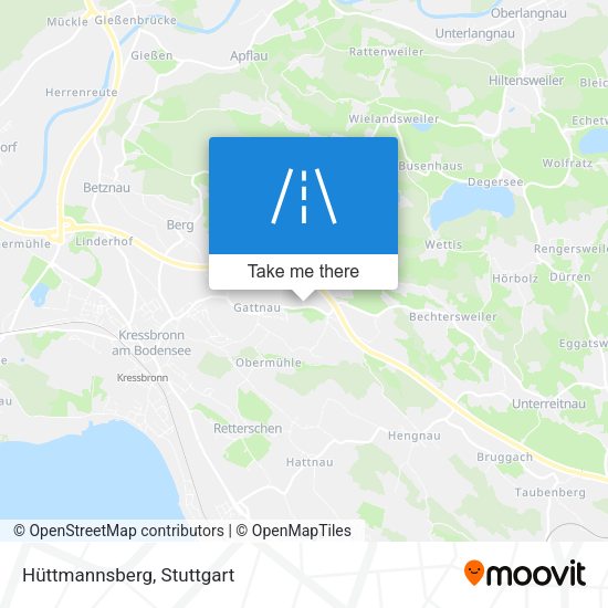 Hüttmannsberg map