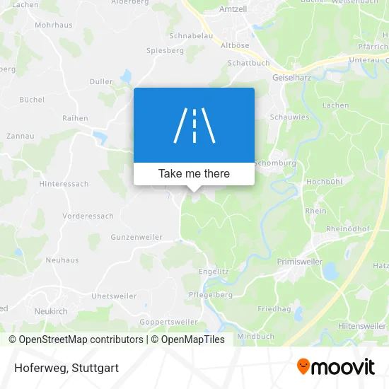 Карта Hoferweg