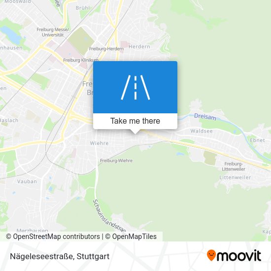 Карта Nägeleseestraße