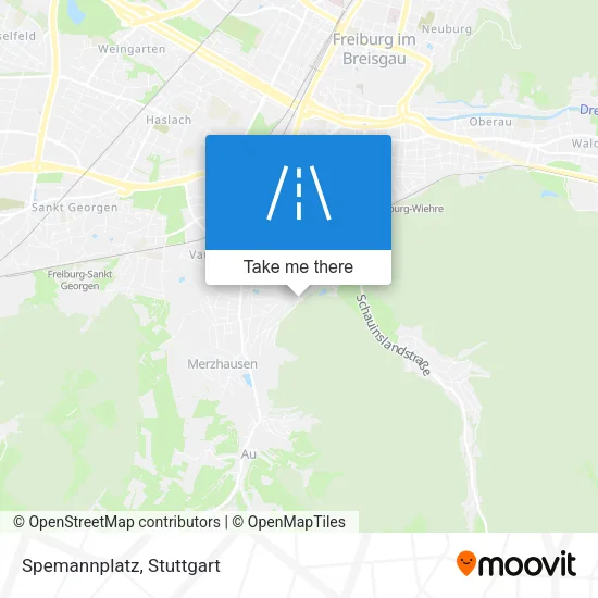 Карта Spemannplatz