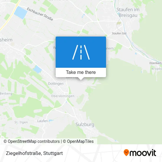 Карта Ziegelhofstraße