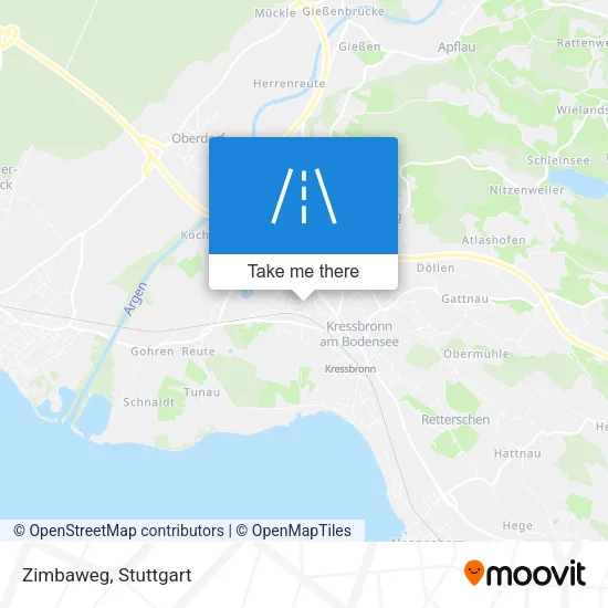 Карта Zimbaweg