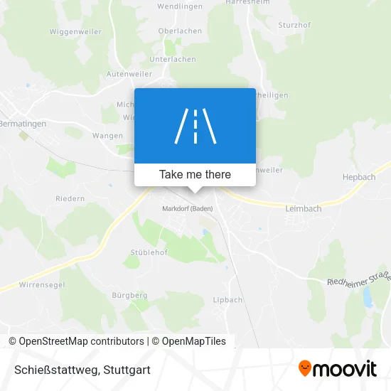 Карта Schießstattweg