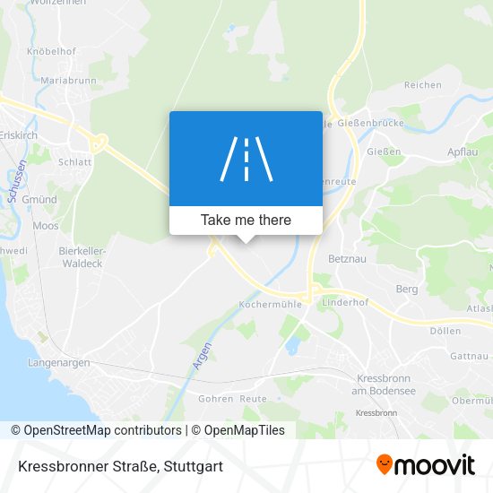 Kressbronner Straße map