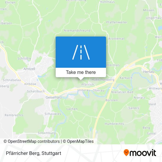 Pfärricher Berg map