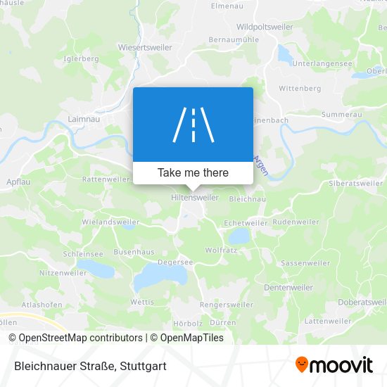 Bleichnauer Straße map