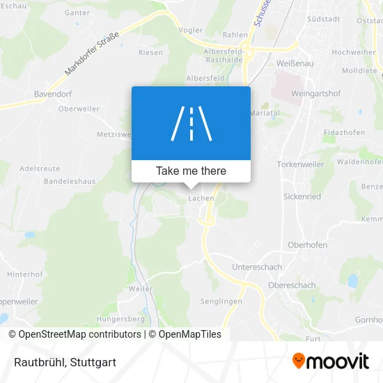 Rautbrühl map