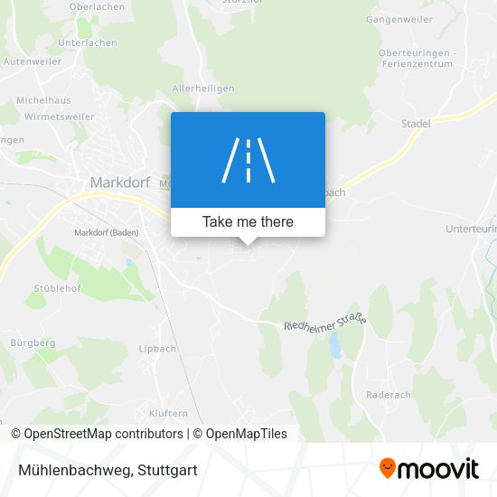 Карта Mühlenbachweg