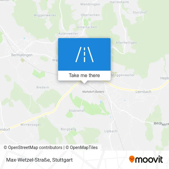Карта Max-Wetzel-Straße