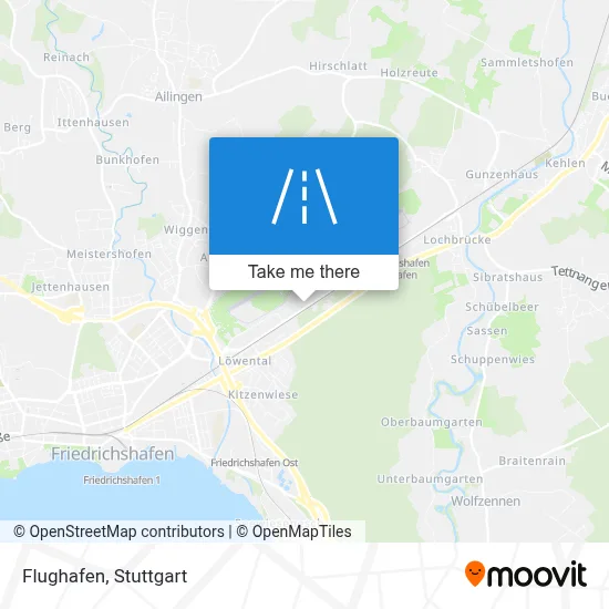 Flughafen map
