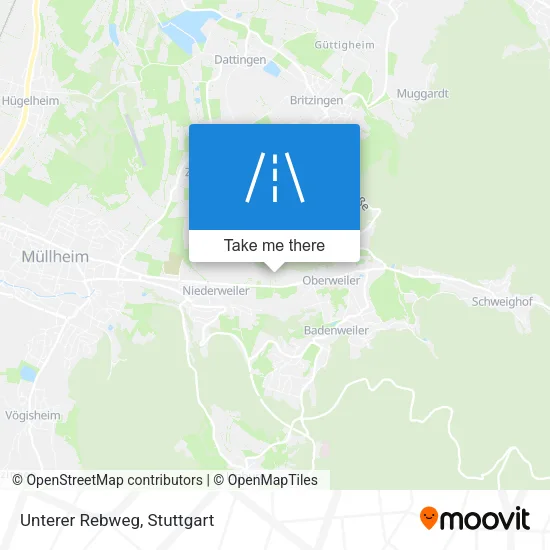 Карта Unterer Rebweg