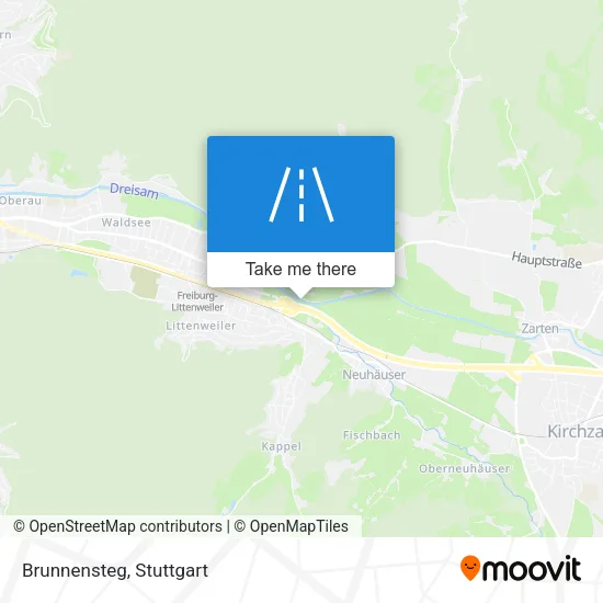 Карта Brunnensteg
