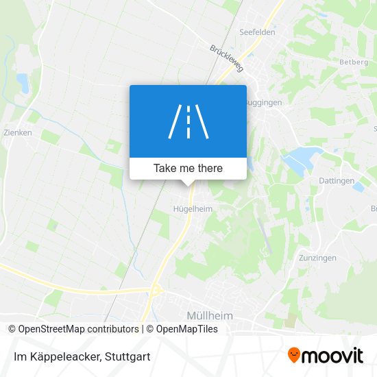 Im Käppeleacker map