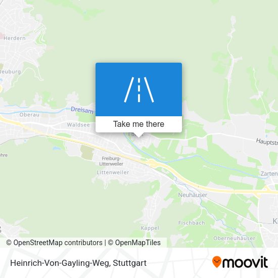 Heinrich-Von-Gayling-Weg map