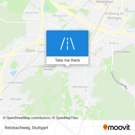 Карта Retzbachweg