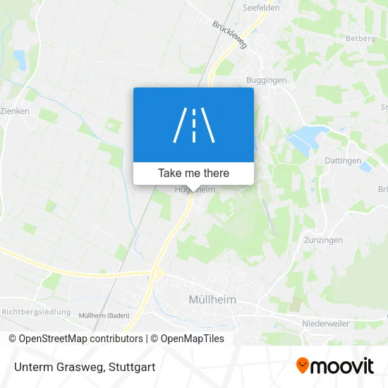 Карта Unterm Grasweg