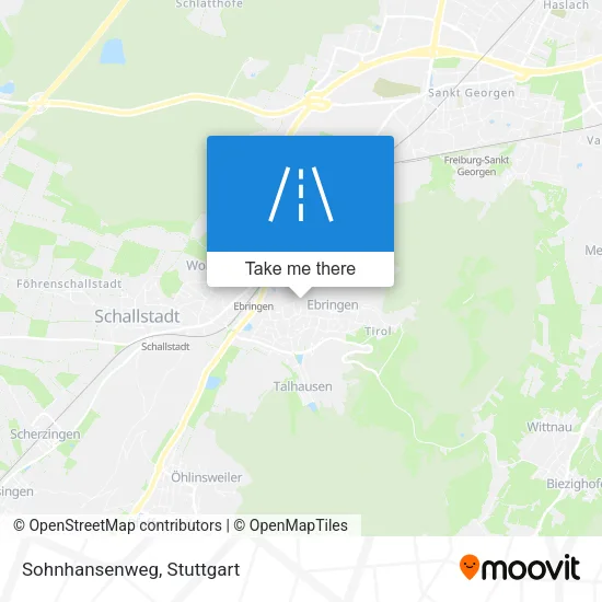 Карта Sohnhansenweg