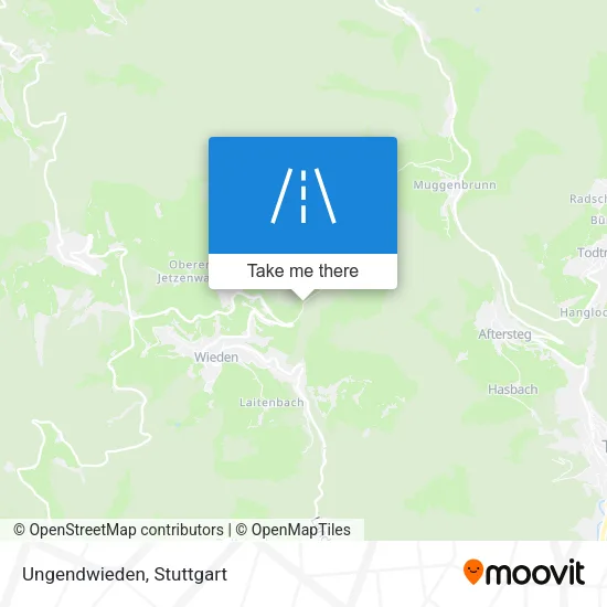 Карта Ungendwieden