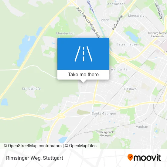 Карта Rimsinger Weg
