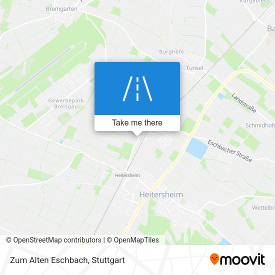 Карта Zum Alten Eschbach
