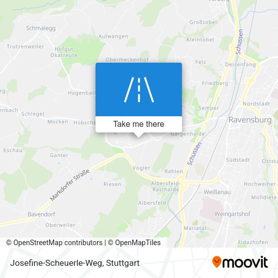 Josefine-Scheuerle-Weg map
