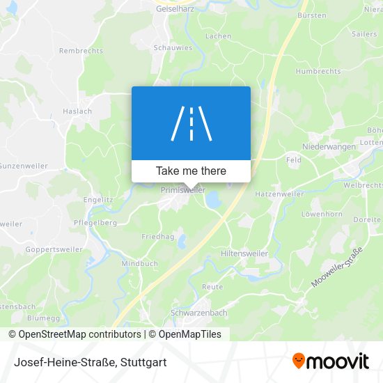 Josef-Heine-Straße map