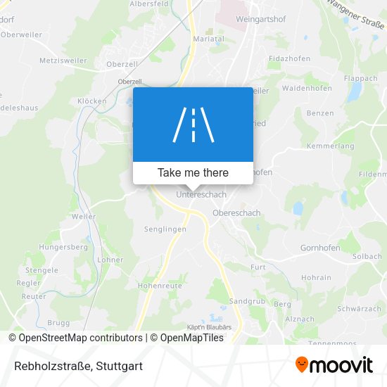 Rebholzstraße map